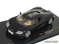 《特価品》 イクソ　1/43 ケーニグセグ CC8S 2002 （ブラック)