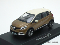 ノレブ　1/43 ルノー キャプチャー 2013 (ブラウン/アイボリー)