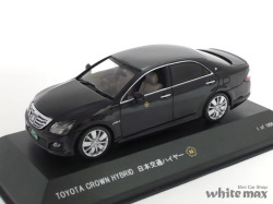 ポストホビーオリジナル　1/43 トヨタ クラウン ハイブリッド 日本交通ハイヤー (ブラック)