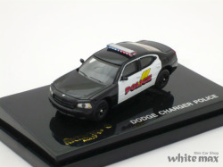 リッコ　1/87 ダッジ チャージャー ポリス (ブラック/ホワイト)