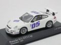 ミニチャンプス　1/43 ポルシェ 911 GT3 カップ "プレゼンテーション" 2005