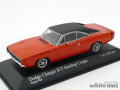 ミニチャンプス　1/43 ダッジ チャージャー R/T ハードトップ クーペ 1968 (レッド)