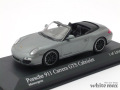 ミニチャンプス　1/43 ポルシェ 911 カレラ GTS カブリオレ 2011 (グレーメタリック)