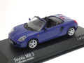 《特価品》 ミニチャンプス　1/43 トヨタ MR 2 カブリオレ 左ハンドル 2000 (ブルーメタリック)