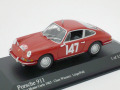ミニチャンプス　1/43 ポルシェ 911 モンテカルロラリー クラス優勝 1965 No.147