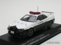 レイズ　1/43 ニッサン スカイライン GT-R (BNR34) 2000 埼玉県警察高速道路交通警察隊車両 (803)