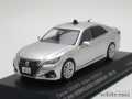 レイズ　1/43 トヨタ クラウン アスリート (GRS214) 2019 神奈川県警察高速道路交通警察隊車両（覆面・銀）※キッドボックス限定