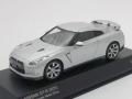 京商　1/43 ニッサン スカイライン GT-R R35 2008 (メタルシルバー)