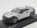 京商　1/43 ニッサン スカイライン GT-R R35 ニュル テストカー (シルバー)