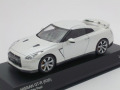京商　1/43 ニッサン スカイライン GT-R R35 2008 (ホワイトパール)