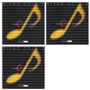 WHITEBGM 著作権フリー音楽　PIANOソロ3枚セット