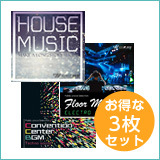 【企業展示会3枚セット】ハウスミュージック／フロアミュージック／コンベンションセンターBGM(set50080)