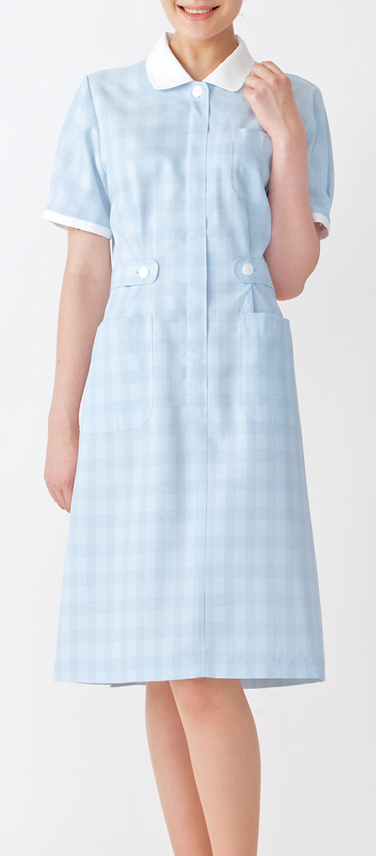 【KAZEN（旧アプロン）】278【ナースワンピース・半袖ナースウェア・レディース】