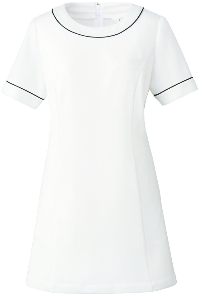 【Calala】CL-0204【チュニック・白衣・半袖ナースウェア】★エステ・クリニック向け★