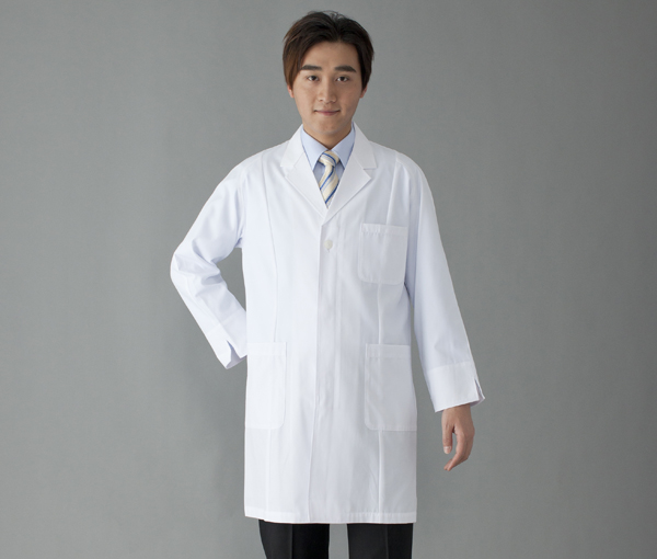 【FOLK】1520【ハーフコート（メンズ）・男子白衣・薬局衣】