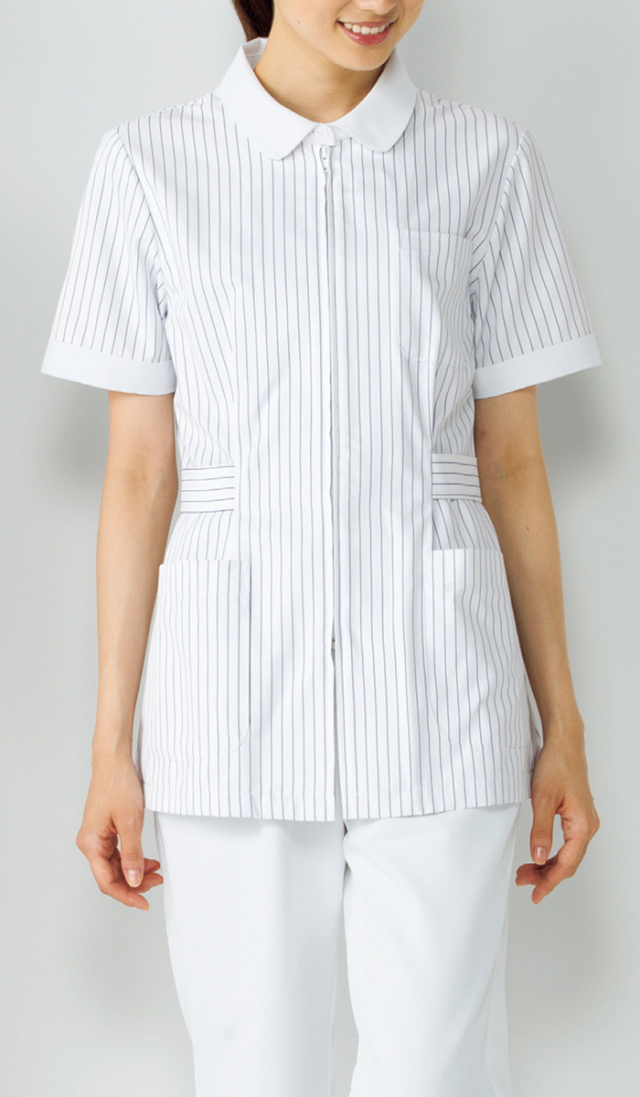 【KAZEN（旧アプロン）】149【ナースジャケット・半袖ナースウェア・上衣・レディース】