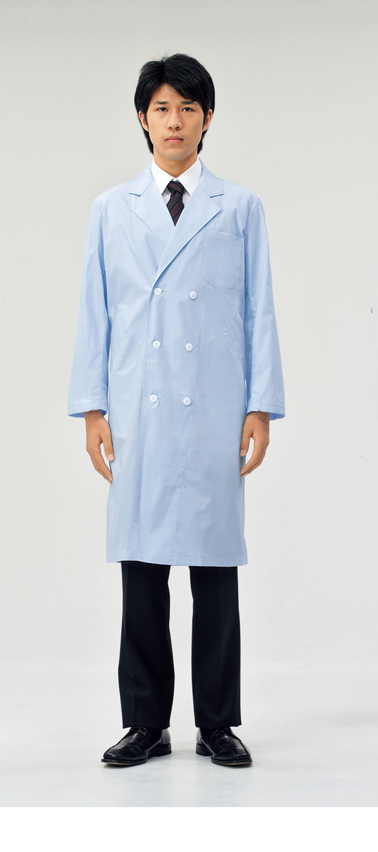 【モンブラン】51-613【ドクターコート（メンズ）・白衣・男子診察衣】