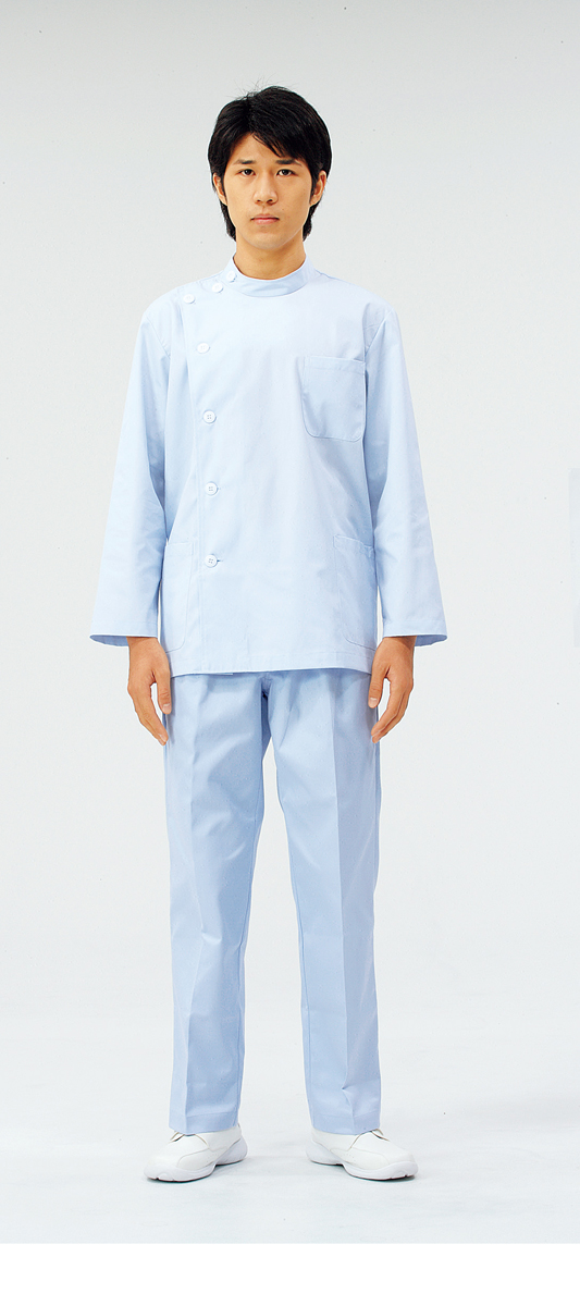 【モンブラン】52-603【ケーシー（KC）・男性白衣・上衣】