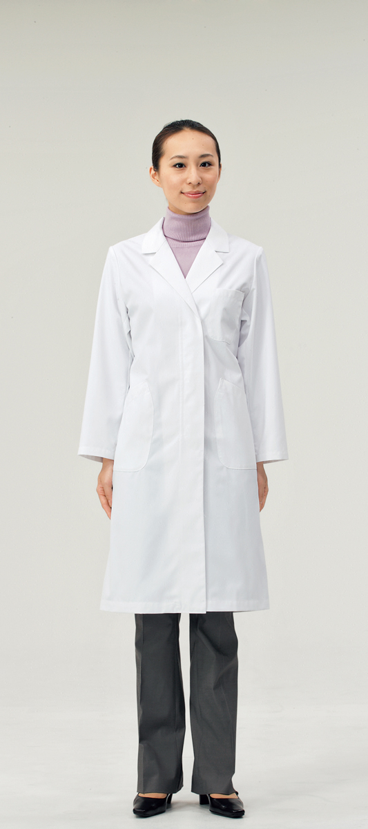 【モンブラン】71-061【ドクターコート（レディス）・白衣・診察衣】