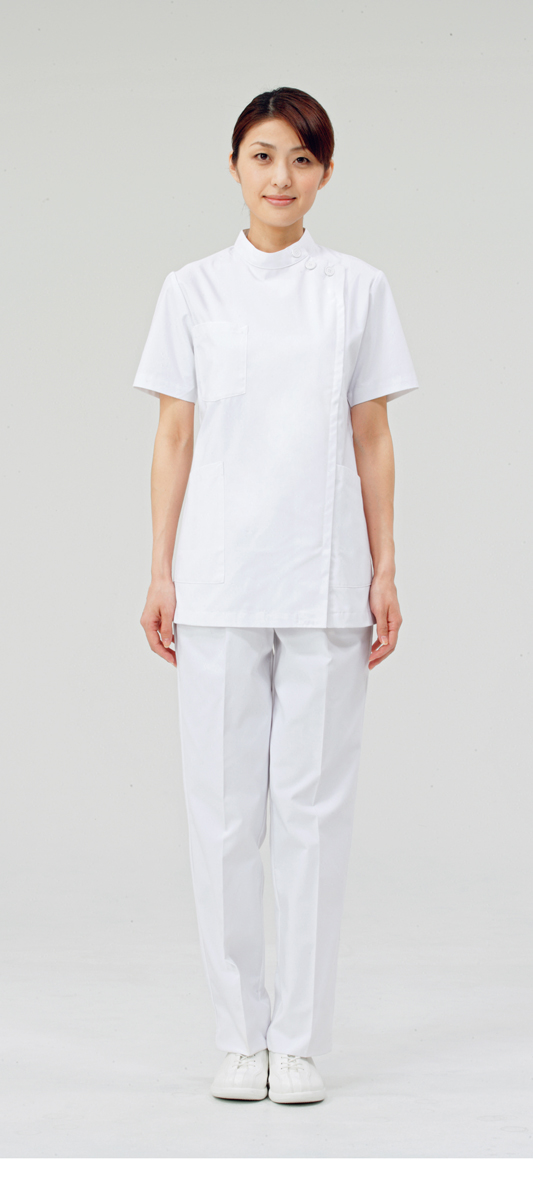 【モンブラン】72-352【ケーシー（KC）・白衣・半袖上衣】