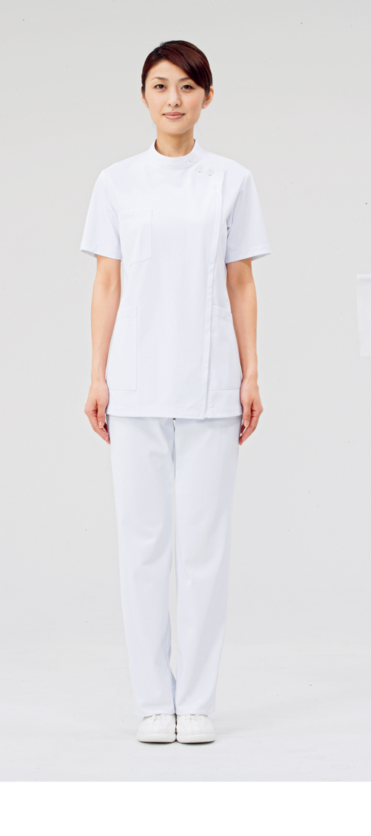 【モンブラン】72-362【ケーシー（KC）・白衣・半袖上衣】