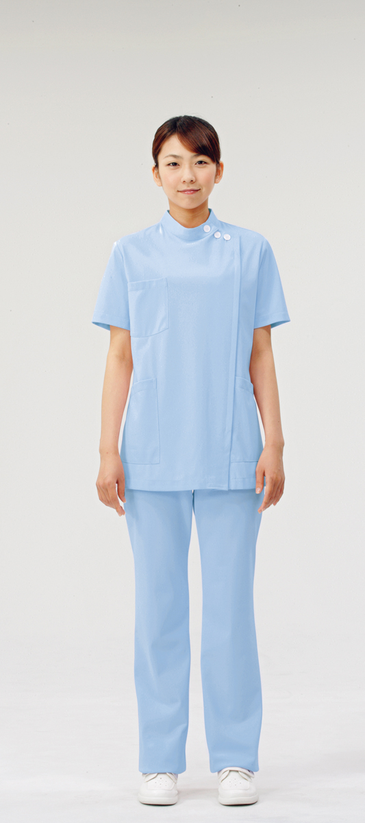 【モンブラン】72-366【ケーシー（KC）・白衣・半袖上衣】