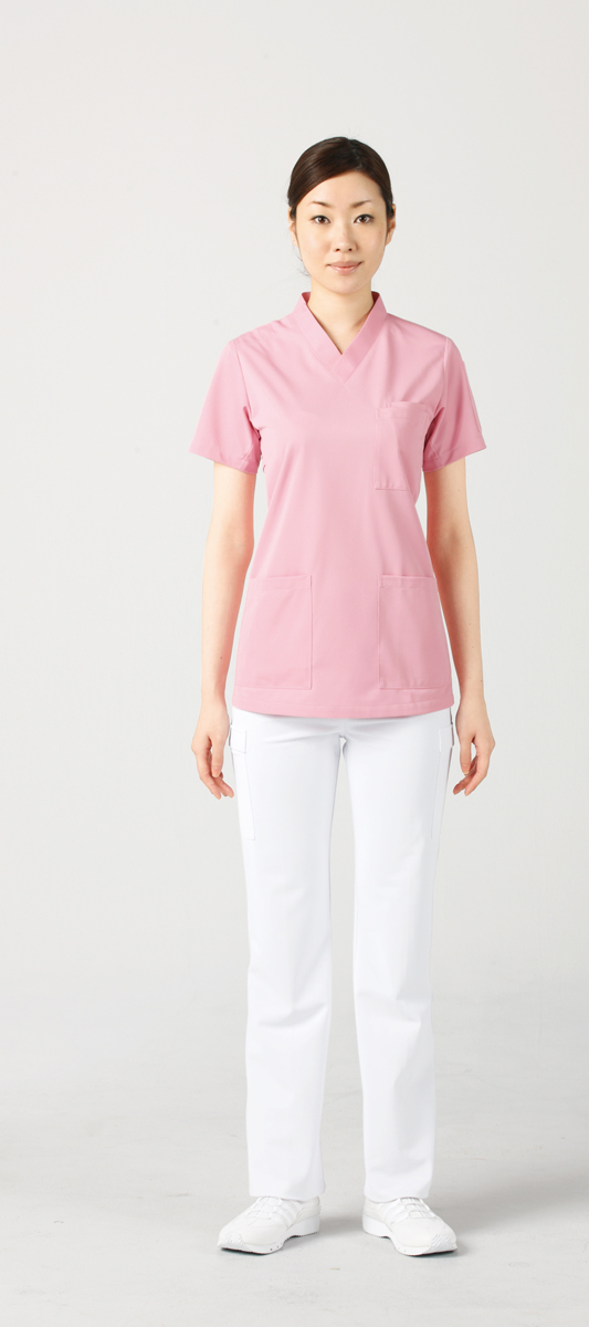 【モンブラン】72-612【ジャケット（男女兼用）・白衣・半袖スクラブ】