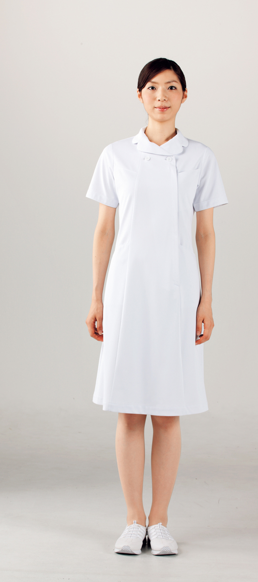 【モンブラン】73-1772【ナースワンピース・半袖ナースウェア】