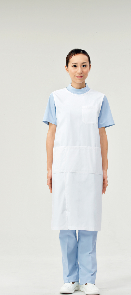 【モンブラン】74-531【予防衣（男女兼用）・白衣】