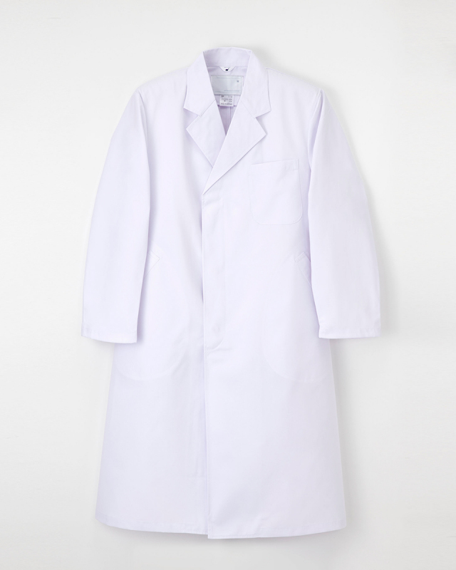 【ナガイレーベン】EP-110【メンズ白衣・男子シングル診察衣】