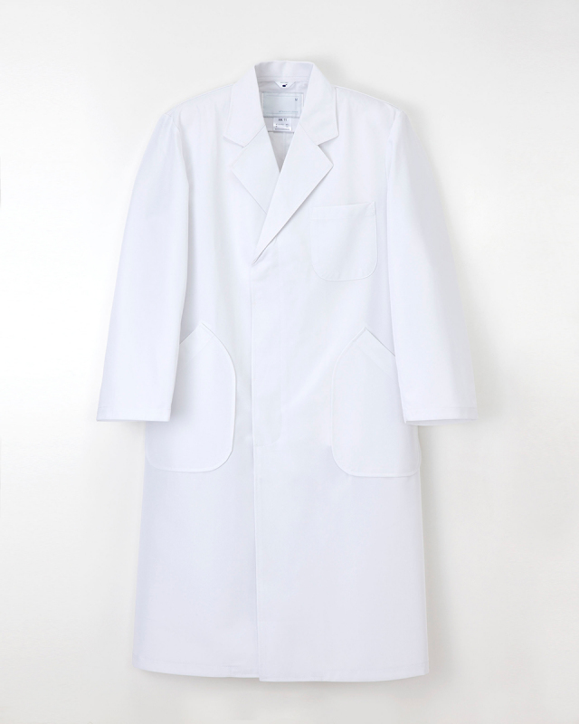 【ナガイレーベン】HK-11【メンズ白衣・男子シングル診察衣】★ドラマ「DOCTORS３　最強の名医」使用★