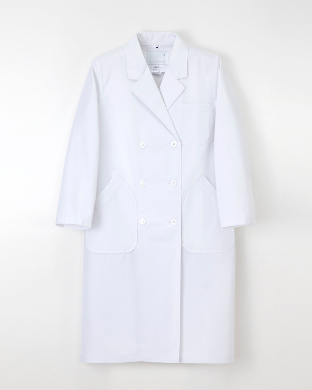 【ナガイレーベン】HK-12【白衣・ダブル診察衣】★ドラマ「DOCTORS３　最強の名医」使用★