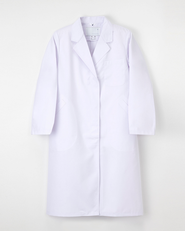 【ナガイレーベン】NP-130【白衣・女子シングル診察衣】