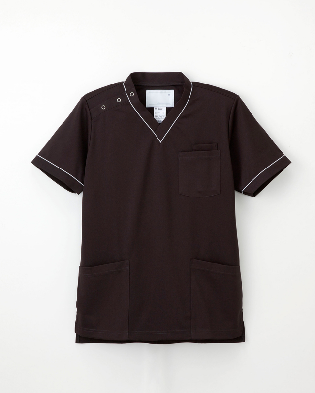 【ナガイレーベン】RF-5032【男女兼用スクラブ・白衣・半袖上衣】☆2014年新作商品☆