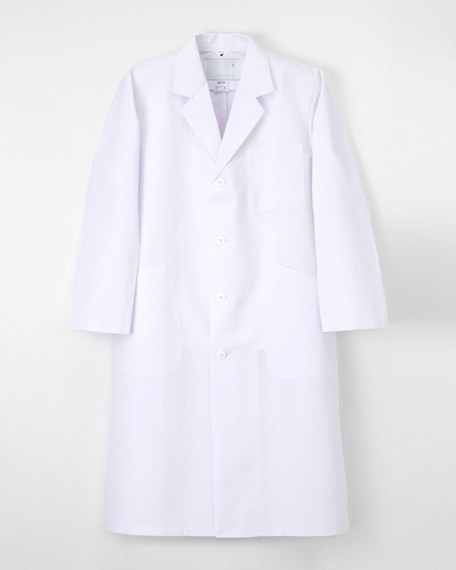 【ナガイレーベン】TAP-65【メンズ白衣・シングル診察衣】★ドラマ「フラジャイル」使用★