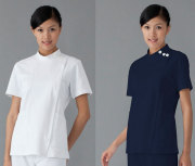 【FOLK】2010CR【ケーシー（KC）・半袖ナースウェア・上衣】