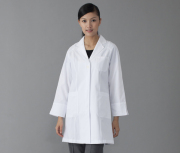 【FOLK】2520【ハーフコート・白衣・薬局衣】