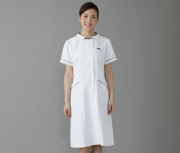 【FOLK】3015EW【ワンピース・半袖ナースウェア・白衣】