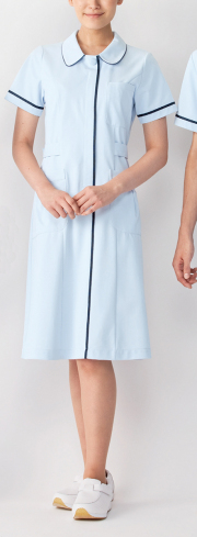 【KAZEN（旧アプロン）】022【ナースワンピース・半袖ナースウェア・レディース】