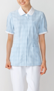 【KAZEN（旧アプロン）】274【ナースジャケット・半袖ナースウェア・上衣・レディース】