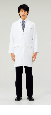 【モンブラン】71-831【ドクターコート（メンズ）・白衣・男子診察衣】