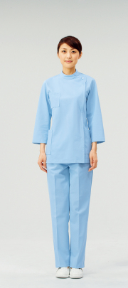 【モンブラン】72-203【ケーシー（KC）・白衣・8分袖上衣】