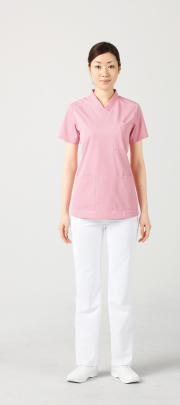 【モンブラン】72-612【ジャケット（男女兼用）・白衣・半袖スクラブ】