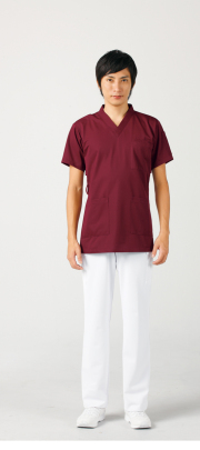 【モンブラン】72-616【ジャケット（男女兼用）・白衣・半袖スクラブ】