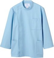 【モンブラン】72-703【ケーシー（KC）・男子白衣・8分袖上衣】