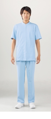 【モンブラン】72-984【ケーシー（KC）・男子白衣・半袖上衣】