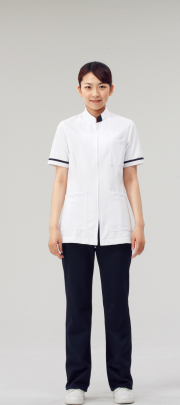 【モンブラン】73-1288【ナースジャケット・半袖ナースウェア・上衣】