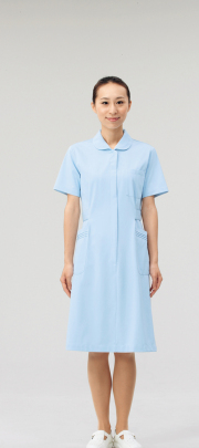 【モンブラン】73-1456【ナースワンピース・半袖ナースウェア】