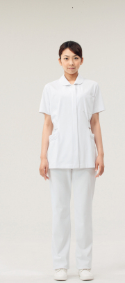 【モンブラン】73-1462【ナースジャケット・半袖ナースウェア・上衣】