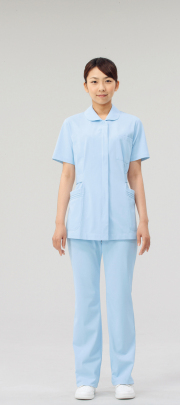 【モンブラン】73-1466【ナースジャケット・半袖ナースウェア・上衣】